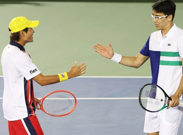 คู่หูเกาหลีเข้ารอบรองชนะเลิศ ATP Korea Open